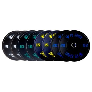 Kit 100kg Dischi Bumper FD Sport foro 50mm