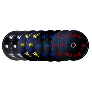 Kit 130kg Dischi Bumper FD Sport foro 50mm