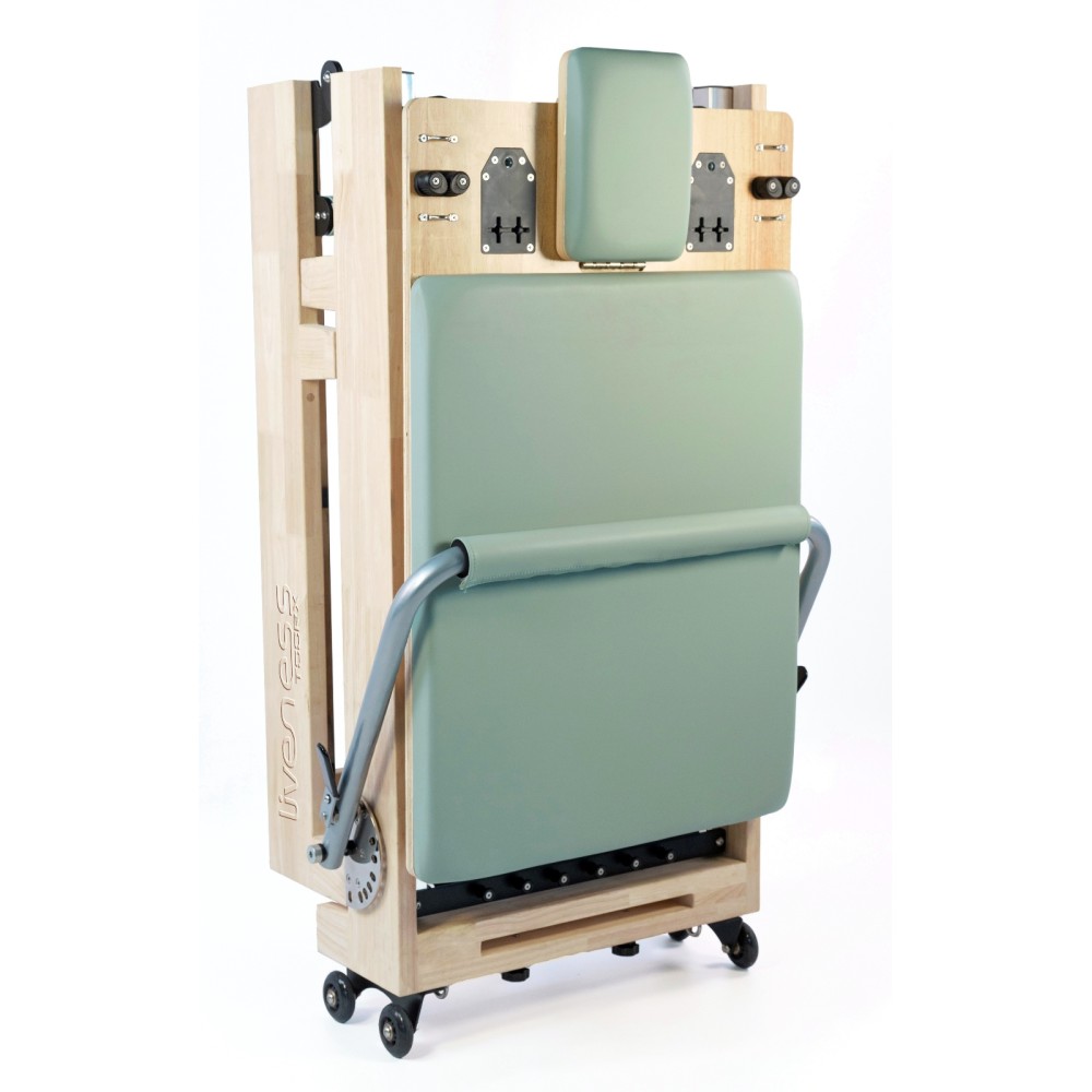 Liveness Reformer in legno di quercia naturale pieghevole PTX-3000 Colore Green Tea - immagine 2
