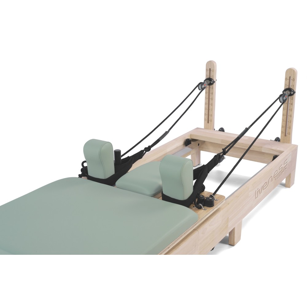 Liveness Reformer in legno di quercia naturale pieghevole PTX-3000 Colore Green Tea - immagine 4